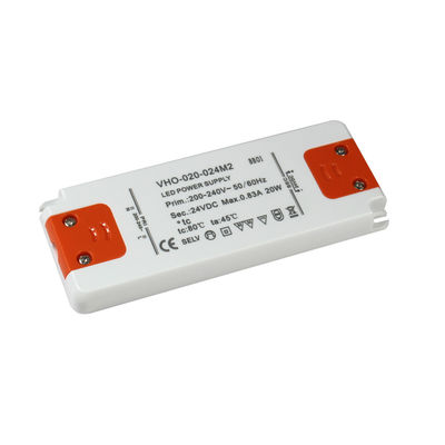 Ultraflacher LED-Netzteiltreiber 20W 24V Konstantspannung für Streifenlicht