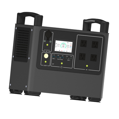 Sinus-Wellen-tragbare Energie-Bank 2000W 1920Wh LiFePO4 Ausgangsder energie-110V 220V reine Solar