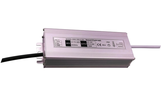 Ultralight 8.33A 12 Volt-Stromversorgung im Freien, wasserdichter Constant Voltage Driver