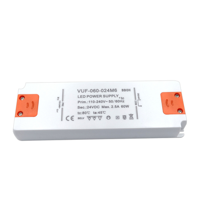 Driverfix imprägniern Fahrer 24V 60W ultra dünne LED Wechselstrom-Beleuchtungs-Zusätze
