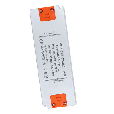 Flexible Verdrahtung 24-V-LED-Treiber 75-W-LED-Streifentreiber CE CB SAA-Zertifizierung
