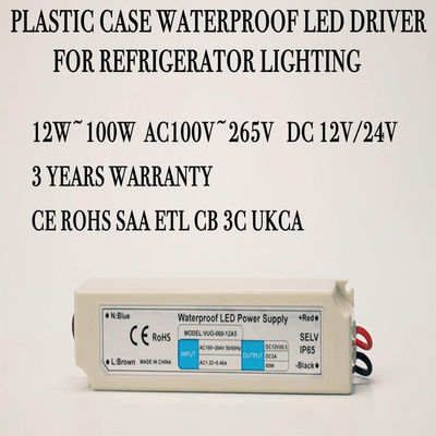 Streifen-Stromversorgung 60w Constant Voltage Outputs 24V LED für Kühlschrank-Kühlvorrichtung