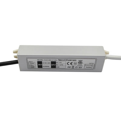 wasserdichter IP67 ultra dünner LED Fahrer 20W Constant Voltage Power Supply 12V