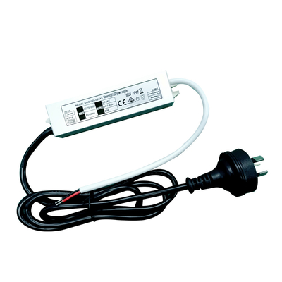 IP67, das dünnen Fahrer-With-AU Stecker LED-Stromversorgungs-20W 24V SAA LED veranschlagt