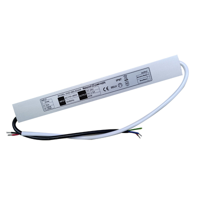 Dünne wasserdichte Stromversorgung IP67 SAA Constant Voltage For Strip Light LED