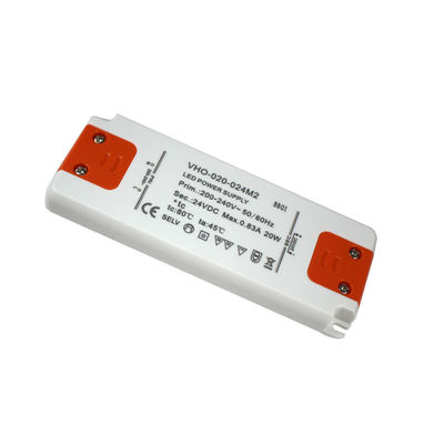 Ultraflacher LED-Netzteiltreiber 20W 24V Konstantspannung für Streifenlicht