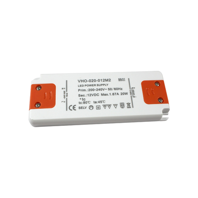 Super dünner LED-Fahrer Power Supply 12V 20W Constant Voltage For Mirror Light