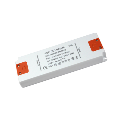Leichter InnenKunststoffkoffer IP20 Constant Voltages LED Fahrer-24V 50W