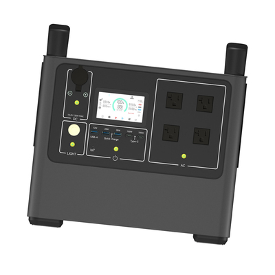 2000w 110V/220V reine Batterie-tragbares Kraftwerk der Sinus-Wellen-LiFePO4