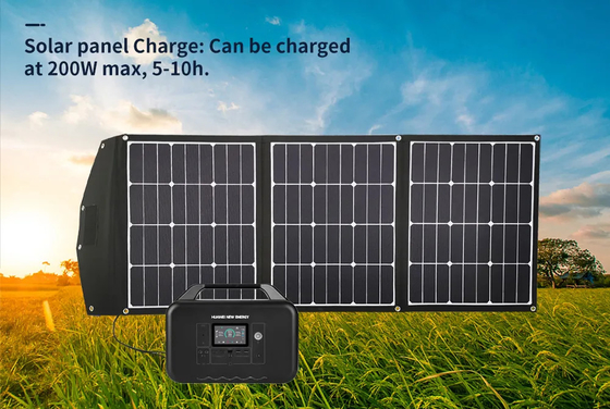 Batterie-tragbarer Kraftwerk Wechselstroms 1000w 1008wh Energie-Speicher im Freien UPS