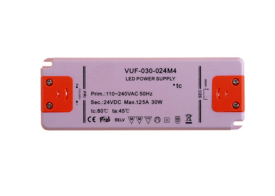 dünner LED Wechselstrom 110V 240V Fahrer 30W 1.25A ultra zu DC 24V für Kabinett-Lichter