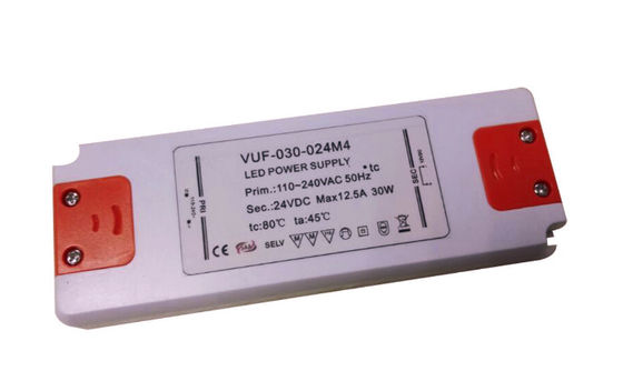 dünner LED Wechselstrom 110V 240V Fahrer 30W 1.25A ultra zu DC 24V für Kabinett-Lichter