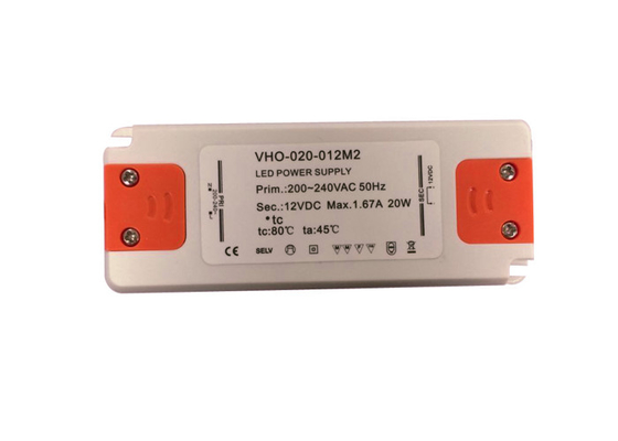 Wasserdichtes Fahrer-Power Supply For-Möbel-Licht 12V 1.7A ultra dünnes LED
