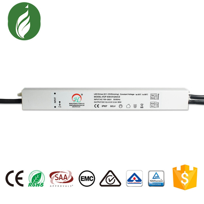 Ein-Output-LED schwächerer Fahrer RoHS, Heatproof Stromversorgung 12V Dimmable LED