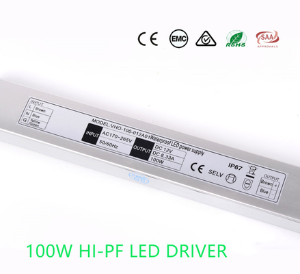 8.33A 12V Wechselstrom zum Streifen-Licht-Fahrer Moistureproof For Signage DCs LED
