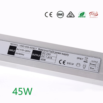Dünner LED Fahrer SMPS 1.88A ultra, wasserdichte Stromversorgung im Freien IP67 LED