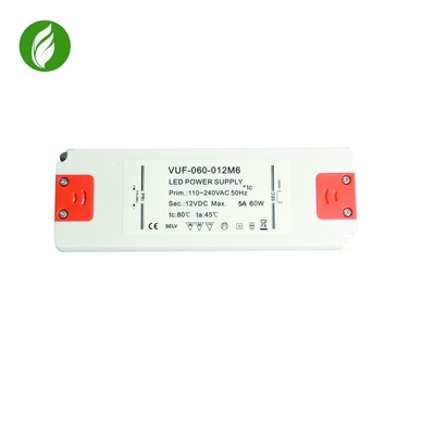 Stromversorgung 60W IP20 Constant Voltage LED, Plastikaufflackern-freier Fahrer