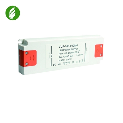 Stromversorgung 60W IP20 Constant Voltage LED, Plastikaufflackern-freier Fahrer